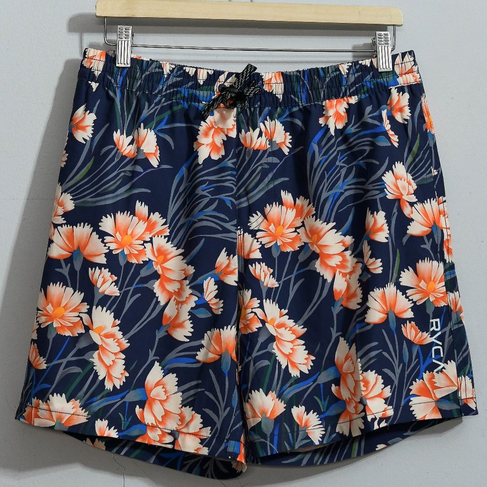 RVCA men board short in navy - Picture 2 of 6